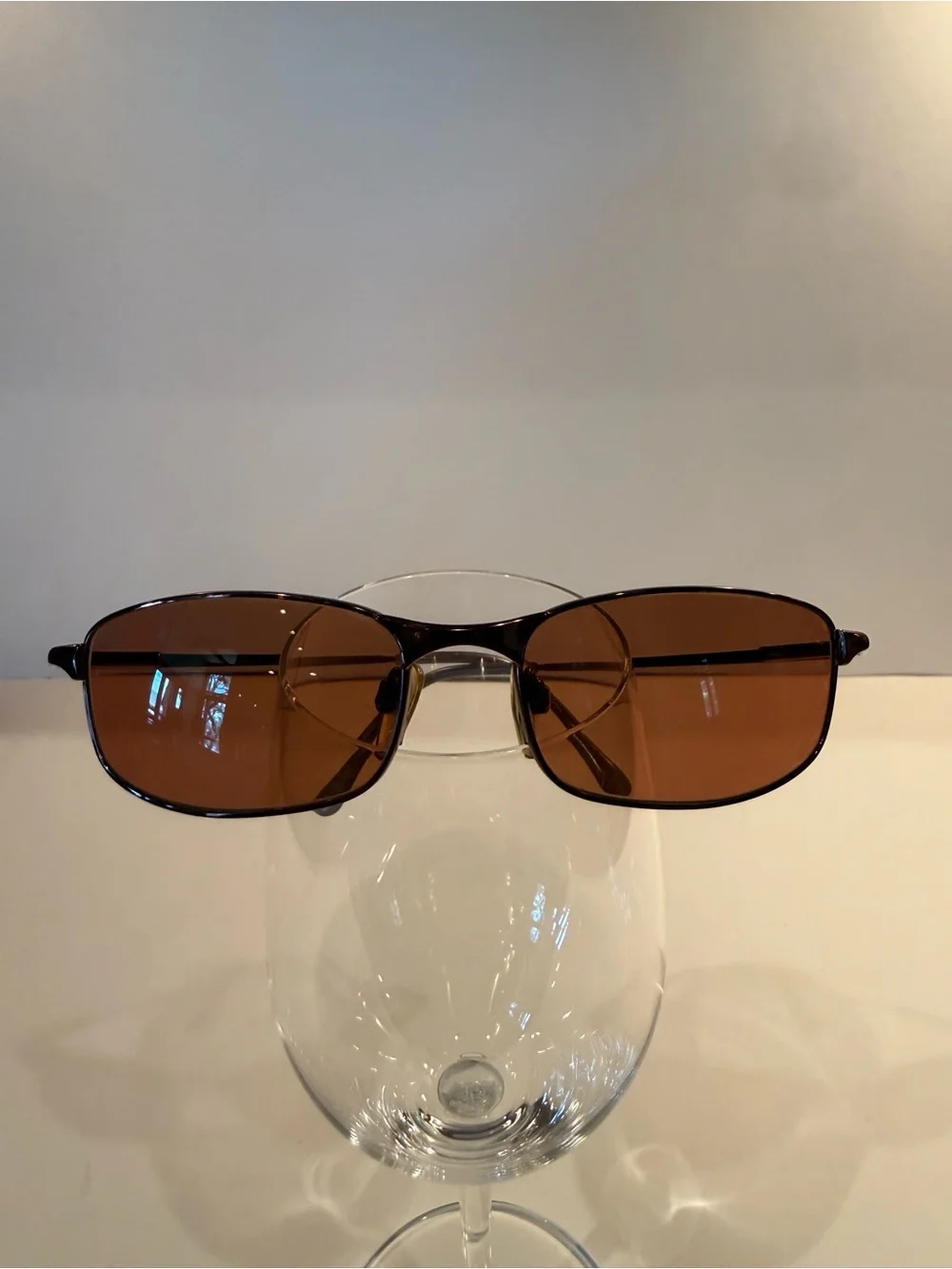 Like New Serengeti Cooper Metal Framed Sunglasses